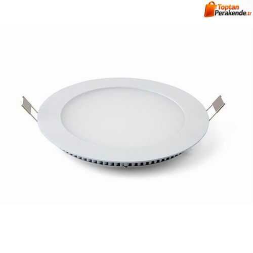 Lamptime Sıva Altı Slim Downlıght 16W 4000K Yuvarlak Beyaz Gövde